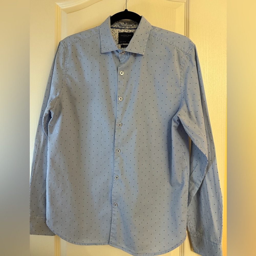 Men’s Long Sleeve Shirt Cactus Man Ricky Singh
